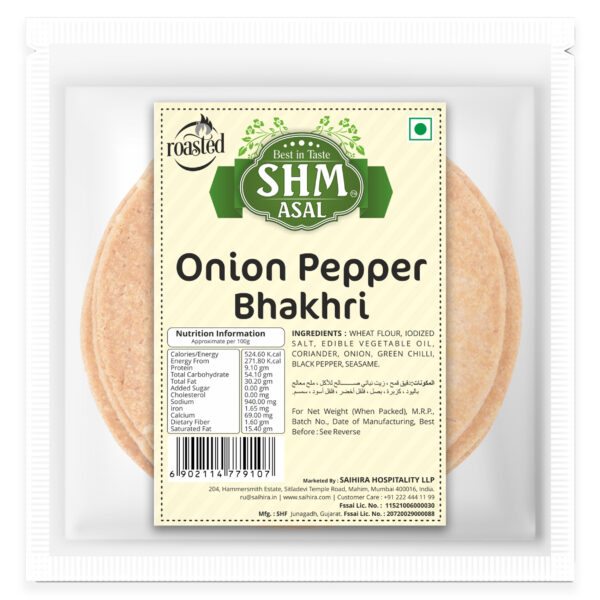 Onion Pepper Bhakhri - Image 4