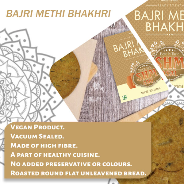 Bajri Methi Bhakhri - Image 6