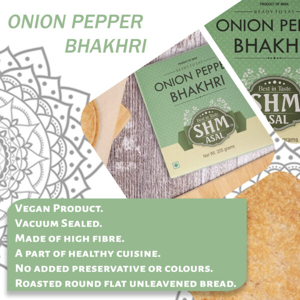 Onion Pepper Bhakhri - Image 6